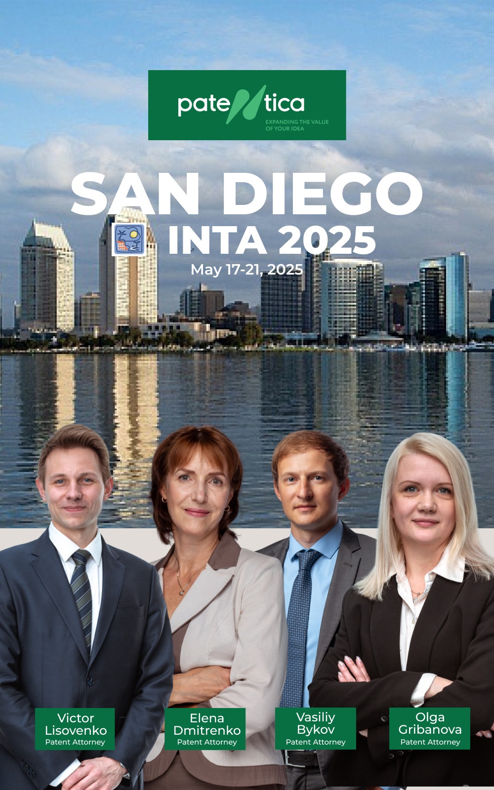 Patentica at INTA 2025 in San Diego: Join us to discuss IP protection in Eurasia