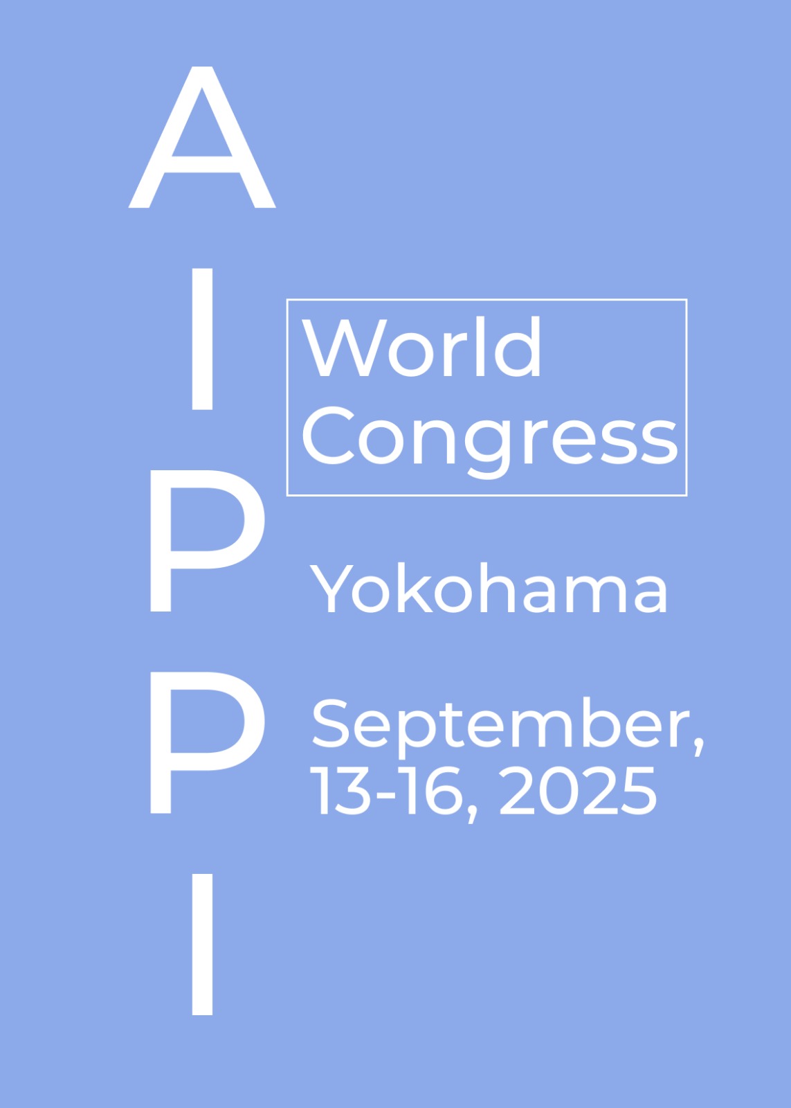Patentica will attend The AIPPI World Congress 2025 in Yokohama