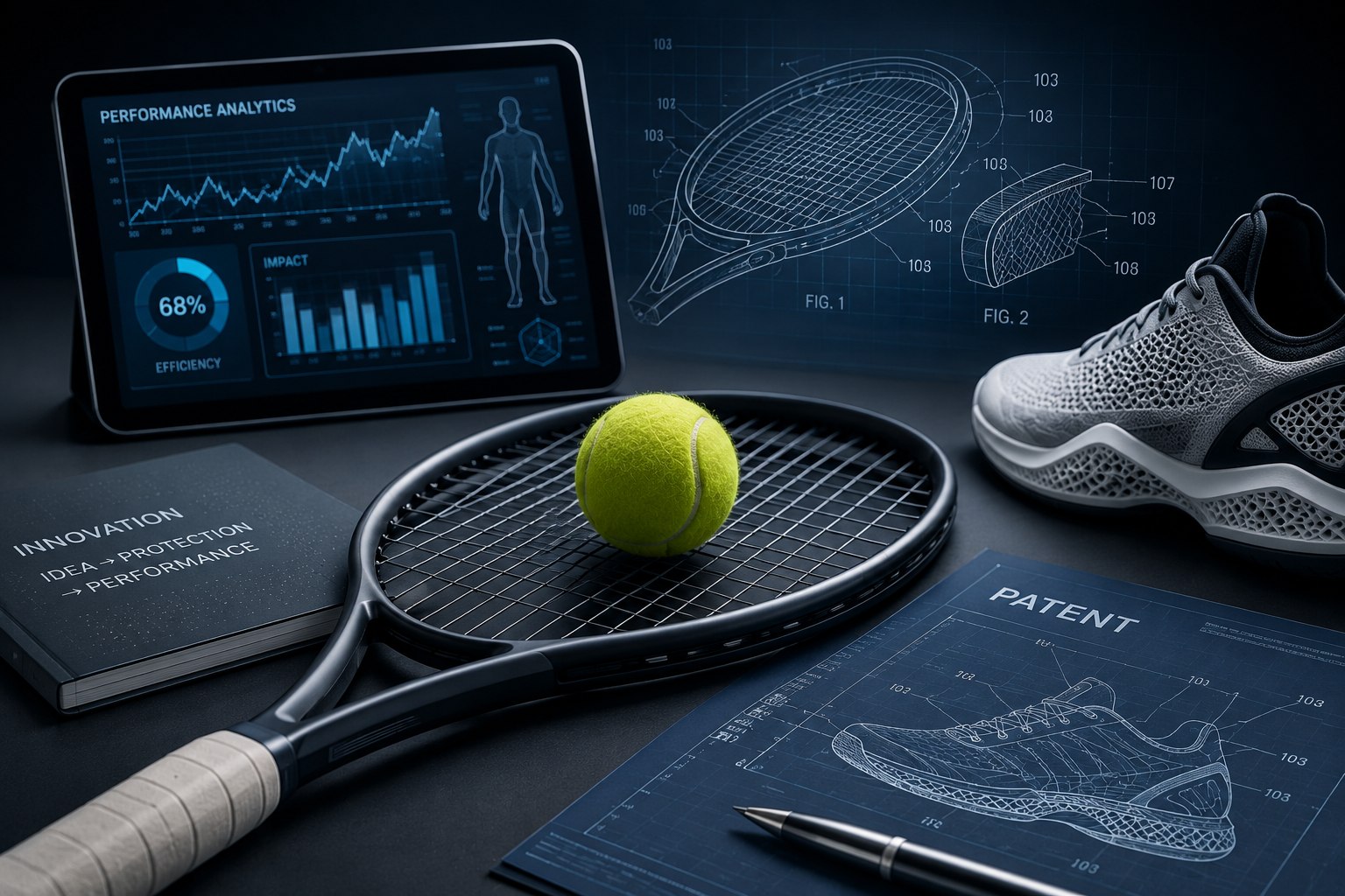 Sports industry sees strong growth in patents, trademarks and designs