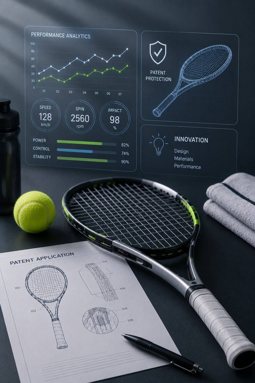 Sports industry sees strong growth in patents, trademarks and designs